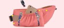 Porte-bébé rose 4