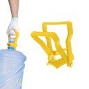 Porte-bouteilles avec poignée ergonomique 12,5 × 14 × 5,5 cm support en plastique bleu pour le transport de grandes bouteilles d'eau potable 6