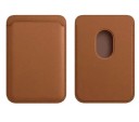 Porte-cartes en cuir avec aimant MagSafe pour iPhone 5