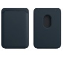 Porte-cartes en cuir avec aimant MagSafe pour iPhone 2