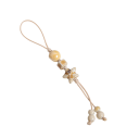 Porte-clés boho avec pendentif étoile Cordon décoratif pour téléphone pendentif pour clés décoration pour sac à main sac à dos téléphone mobile 4