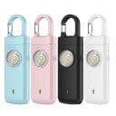 Porte-clés lampe avec alarme sonore 130 dB et lumière LED rechargeable via USB-C dimensions 99 x 29 x 16 mm matériau ABS pour la sécurité 1