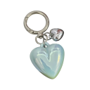 Porte-clés Métal Coeur Élégant porte-clés en métal pour clés sac à main sac à dos Accessoire minimaliste cadeau 3