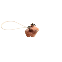 Porte-clés Taille universelle Cochon en peluche Pendentif pour clés sac à dos sac à main Décoration en peluche Cadeau mignon pour enfants et femmes 4