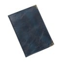 Porte-documents de voyage avec pochettes transparentes Couverture pour documents et cartes en cuir PU Aspect vintage Coins dorés Dimensions 5