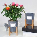 Porte-fleurs en bois G1560 3