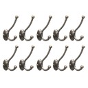 Porte-manteau en métal 10 pcs 6
