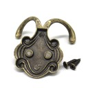 Porte-manteau en métal 5 pcs 2