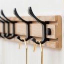 Porte-manteau mural avec crochets C668 2