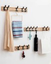 Porte-manteau mural avec crochets C668 4