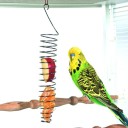 Porte-nourriture suspendu en acier inoxydable pour oiseaux 3