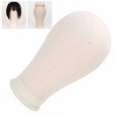 Porte-parruques circonférence de tête 58,4 cm, hauteur 31 cm avec aiguilles, fil, peignes et bonnets de perruque, support réglable pour salons 2