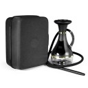 Porte-vapeur électrique portable RYKOAL avec écran LED et éclairage Régulation de la température Décoration dorée Alimentation par batterie Kit de voyage shisha hookah 3