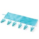 Porte-vêtements portable avec pinces 5