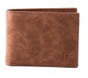 Portefeuille décontracté pour homme en simili cuir 1