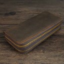 Portefeuille double en cuir pour homme 1