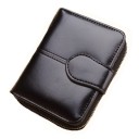 Portefeuille en cuir pour femmes brillant 4