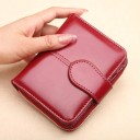 Portefeuille en cuir pour femmes brillant 1