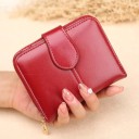 Portefeuille en cuir pour femmes brillant 2