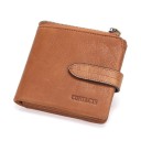 Portefeuille en cuir pour homme avec boucle 1