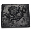 Portefeuille en cuir pour homme avec dragon M500 2