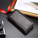 Portefeuille en cuir pour homme grand M427 2