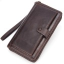 Portefeuille en cuir pour homme grand M435 2