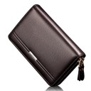 Portefeuille en cuir pour homme grand M443 2