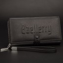 Portefeuille en cuir pour homme grand M481 5
