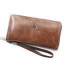 Portefeuille en cuir pour homme grand M502 2