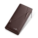 Portefeuille en cuir pour homme grand M535 2