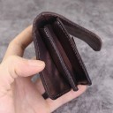 Portefeuille en cuir pour homme petit M639 2