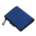 Portefeuille mini femme en simili cuir 12 x 2 x 9,8 cm Poche à monnaie zippée Emplacements pour cartes et billets Fermeture à lanière 8