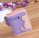 Portefeuille pour femme avec chat M211 4