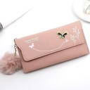 Portefeuille pour femme avec papillon J103 3