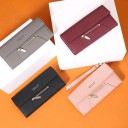 Portefeuille pour femmes avec fermeture éclair 2