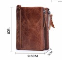 Portefeuille pour homme au design magnifique - Marron 6
