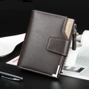 Portefeuille pour homme en cuir PU J1444 6