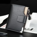 Portefeuille pour homme en cuir PU J1444 5