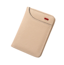 Portefeuille pour hommes matelassé 11,4 x 8,3 x 1,2 cm Cuir synthétique Dimensions compactes Différentes variantes de couleur avec un écusson 10