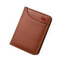 Portefeuille pour hommes matelassé 11,4 x 8,3 x 1,2 cm Cuir synthétique Dimensions compactes Différentes variantes de couleur avec un écusson 9