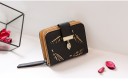Portefeuille pratique pour femmes avec motifs de feuilles J795 3