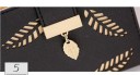 Portefeuille pratique pour femmes avec motifs de feuilles J795 17