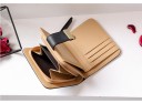 Portefeuille pratique pour femmes avec motifs de feuilles J795 18