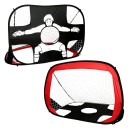 Portería de fútbol plegable pequeña de 110 x 80 x 80 cm para niños con red de tiro Precisión y entrenamiento de puntería Con estuche de transporte 3