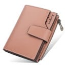Portofel elegant cu 15 compartimente pentru carduri și buzunar pentru monede cu fermoar 10 x 12,5 x 2 cm 4