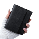 Portofel mic pentru femei 11,5 x 9 x 1,5 cm Închidere cu clips Piele artificială Mai multe culori Soluție compactă pentru utilizare 8