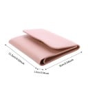 Portofel mic pentru femei 11,5 x 9 x 1,5 cm Închidere cu clips Piele artificială Mai multe culori Soluție compactă pentru utilizare 5