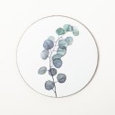 Posavasos de madera con motivos vegetales 16