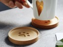 Posavasos de madera con pata 5